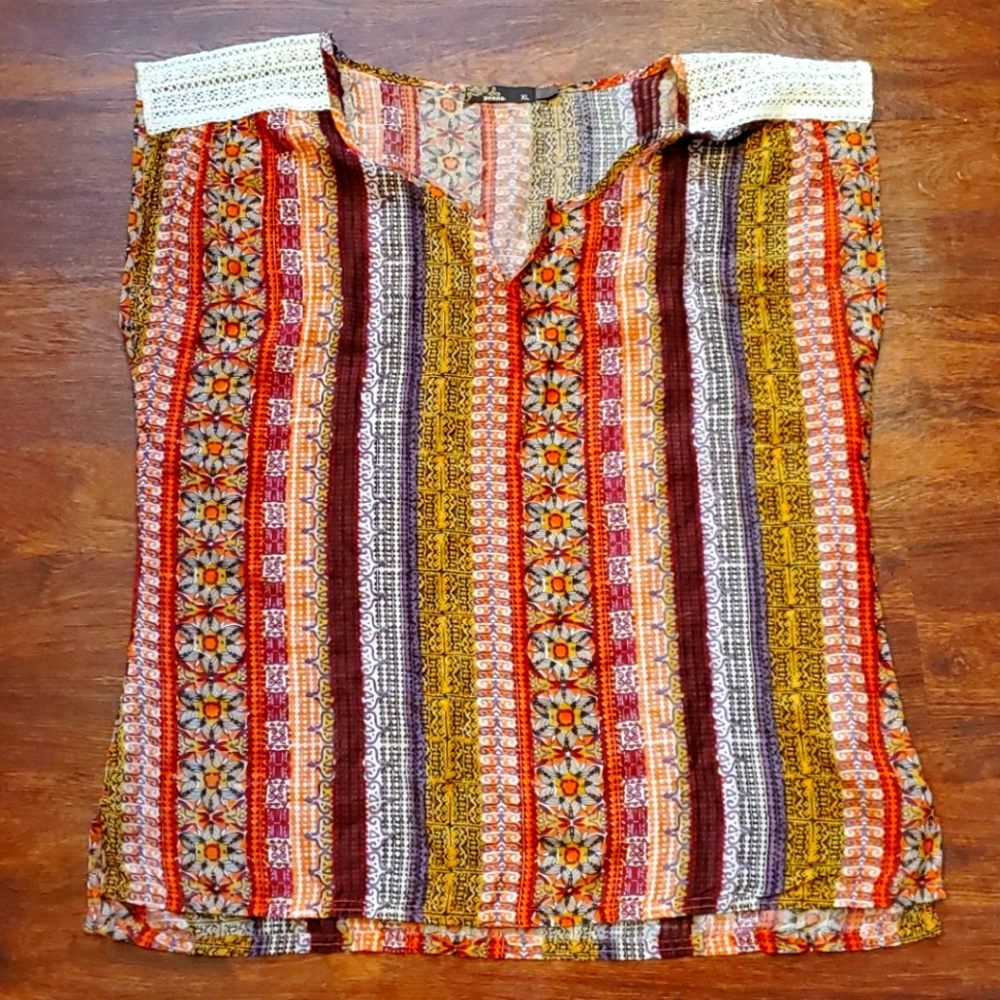 Prana travel shirt in xl